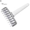Multifunction 1 Set Pizza Dough Roller Cutter Baking Tool PP Lace Flat Rolling Pin Punch for Restaurant