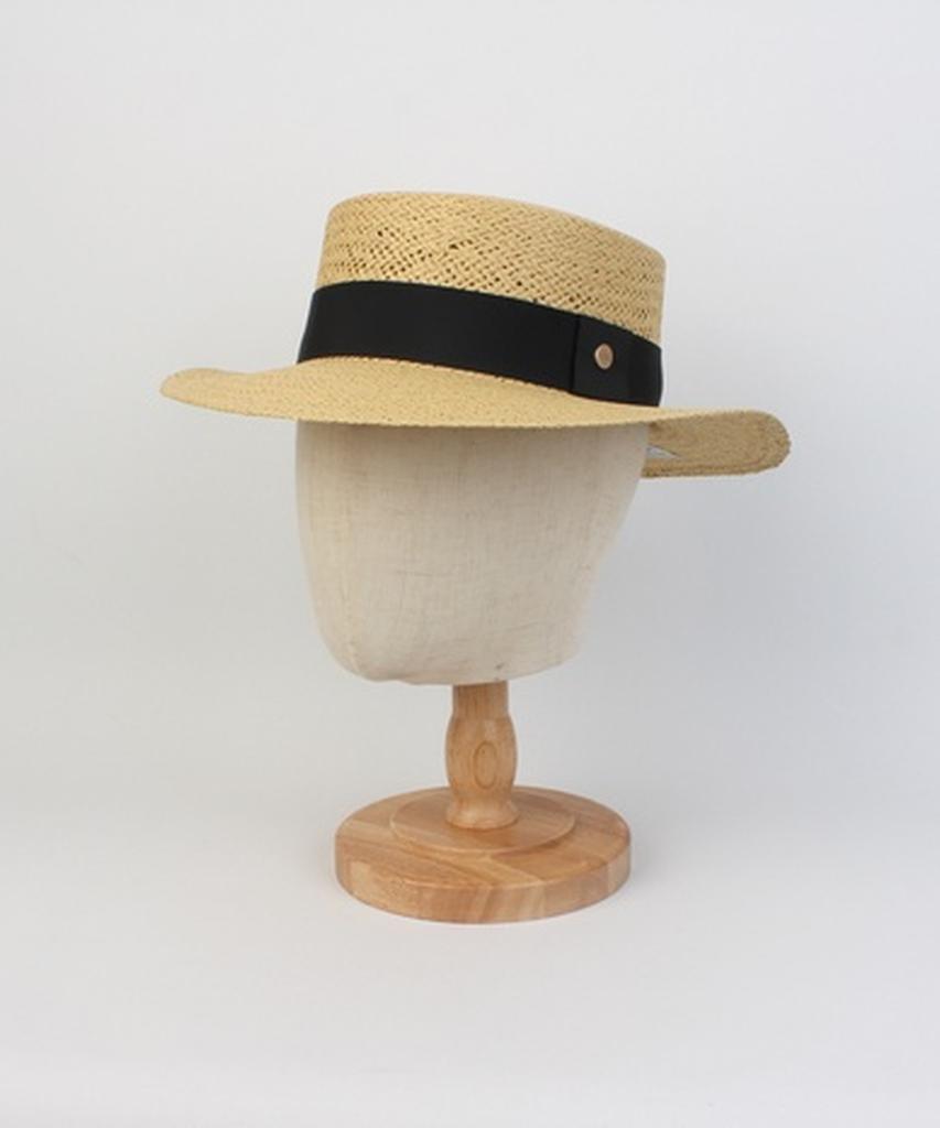 Yunibeosyeolkemiseuteuli Beige Small Logo Panama Hat Panama Hat