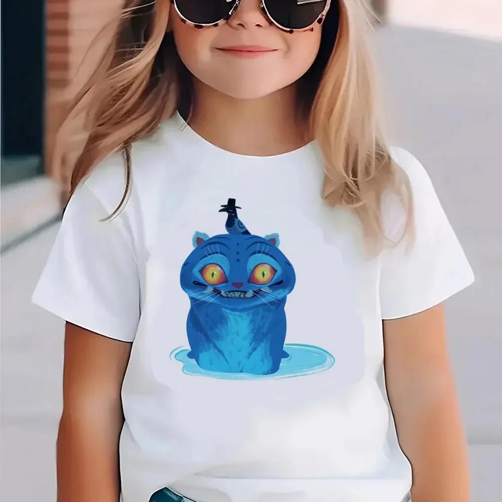 KPop Demon Hunters Kids Clothes 2026 Hot Anime T-shirt Harajuku Girls Casual T-Shirt Fashion Movie T Shirts
