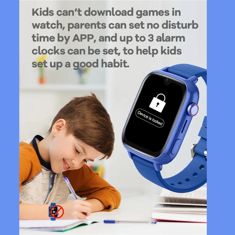 2025 NEW 4G Smart Watch Kids GPS WIFI Video Call SOS APP Download Child Smartwatch Camera Monitor Tracker Location Phone Watch