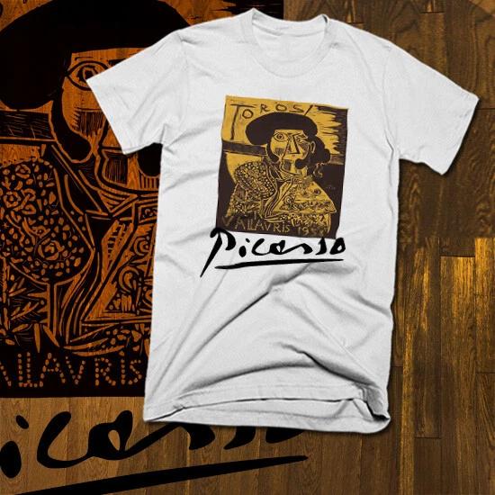 

Abstract Art T-Shirt Guernica Art Legend Modern Art Post Da Vinci Cotton Tee 2XL