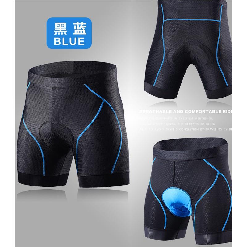 Mens Cycling Shorts With Gel Pad Quick-Dry Bike Underwear Road Mountain Riding Large Size