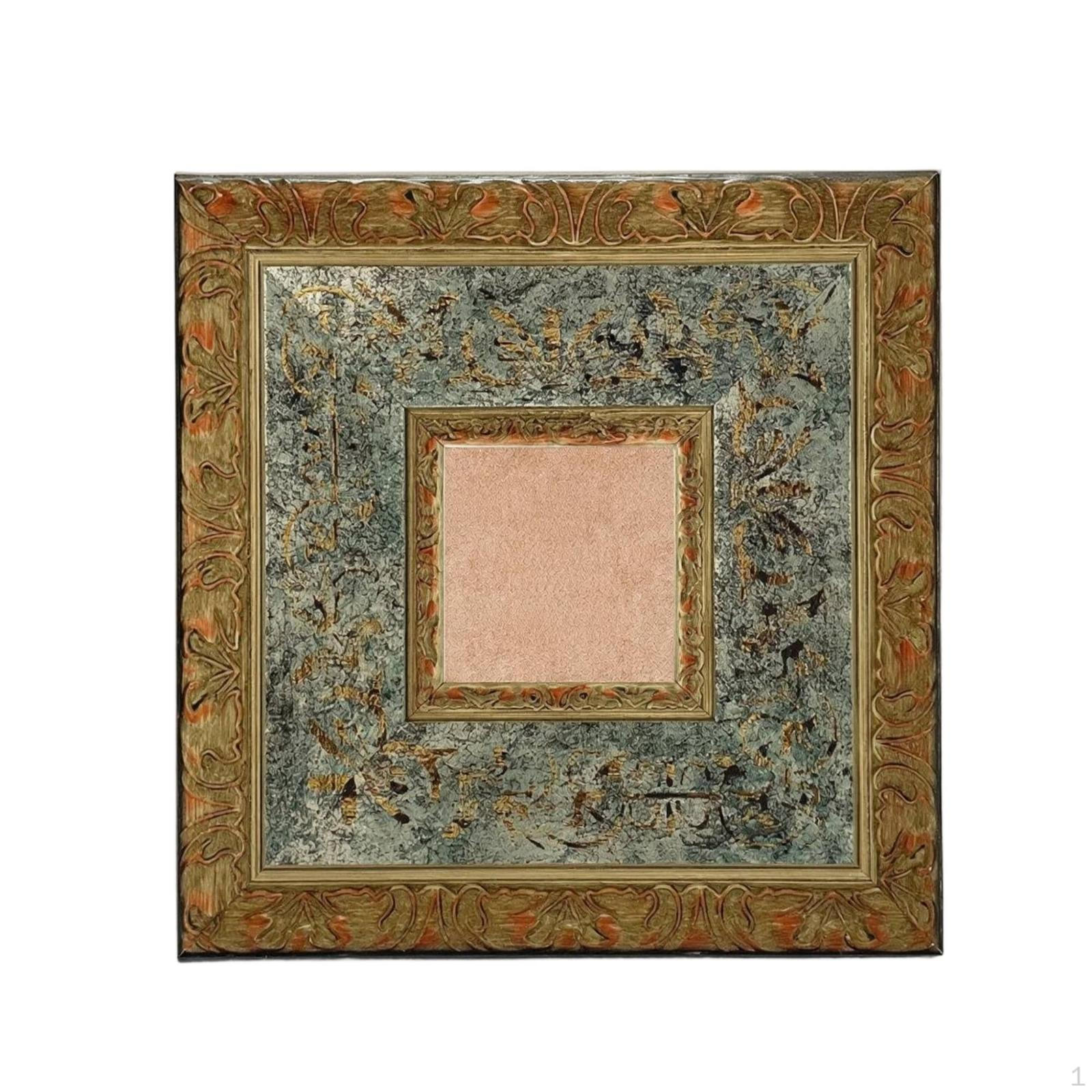 Wooden Picture Frame Vintage with Acrylic