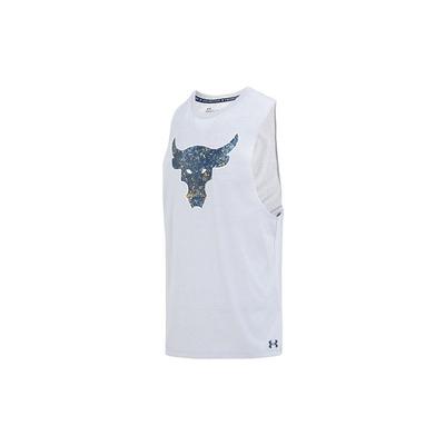 Project Rock Μπλούζα Αμάνικη με Εκτύπωση Brahma Bull Ανδρικά Τοπ Γκρι 1371215-011