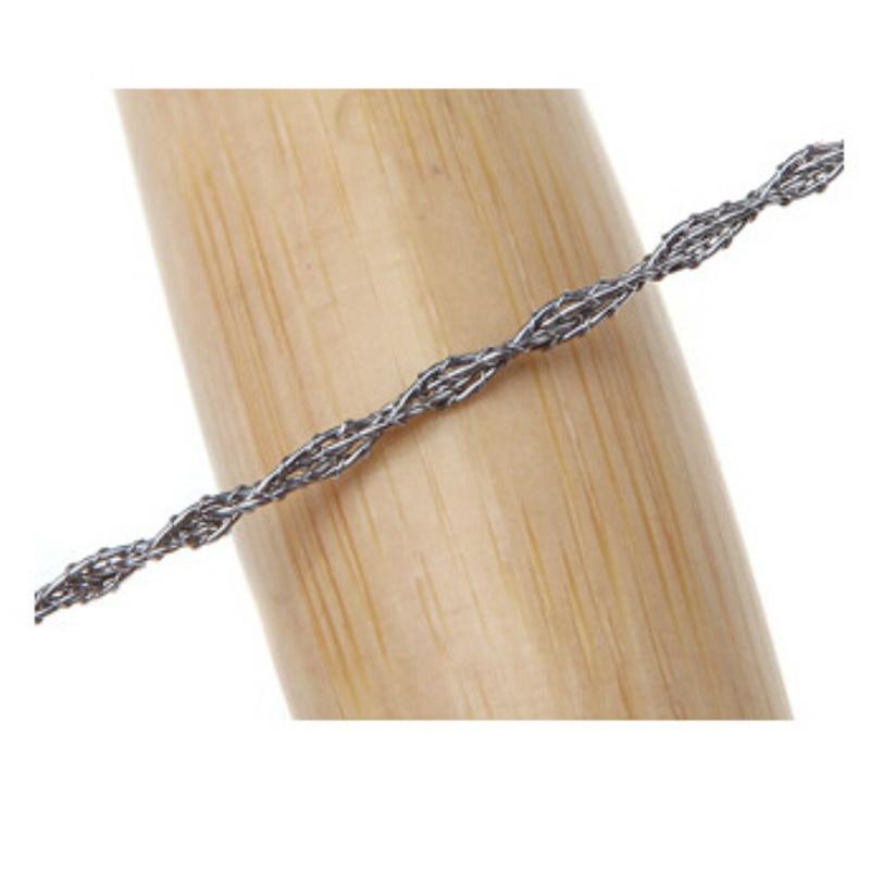 Ring Steel Wire Saw Scroll Plastic Emergency Hand Chain Saw Chain Rope Saw Hunting Camping Hiking Travel Survival Tool