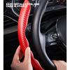 Universal Non-Slip Carbon Fiber Car Steering Cover Steering Wheel Booster Cover for Car Anti-skid Accessories