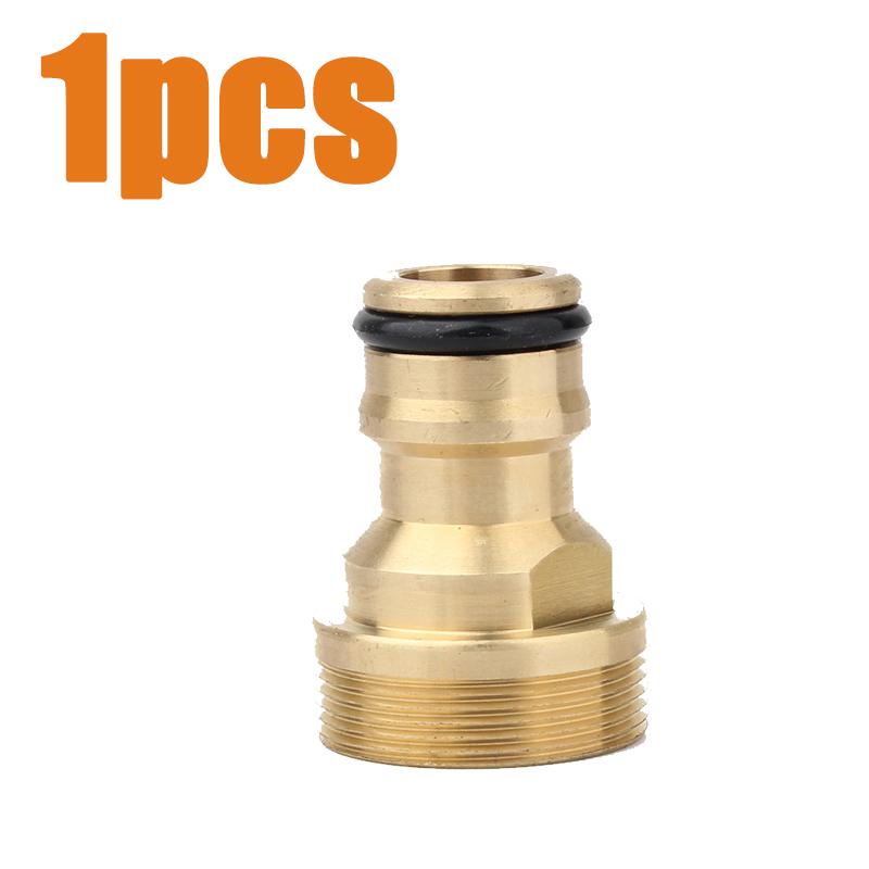 1/2/3PCS Universal Tap Adapters Brass Faucet Connector Gun Fittings Tool Water Pipe Hardware Accessories Garden Hose Adapter