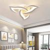 LED Ceiling Light Modern Pentagonal Black White For Living Room Bedroom Balcony Cloakroom Office Indoor Lighting Fixtures