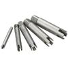 M4-M22 Tap Extractor Set, Screw Extractor, Broken Screw and Bolt Extractor, Stripped Screw Tap Extractor Set, Remover of Broken Heads and Taps, Screw