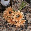 Realistic Artificial Sunflower Bouquet Elegant Simulated Sunflower  Holiday Party Wedding