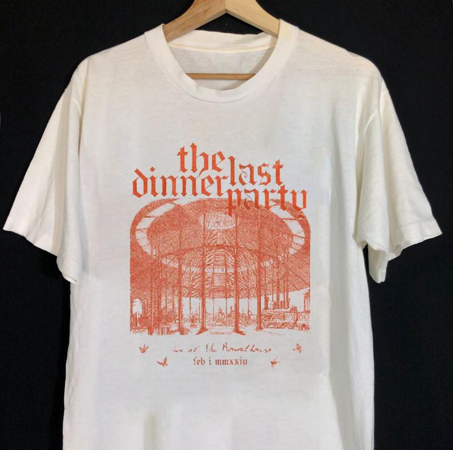 The Last Dinner Party Live Tour Concert Adult Cotton T-Shirt S-5XL Unisex T-Shirt S