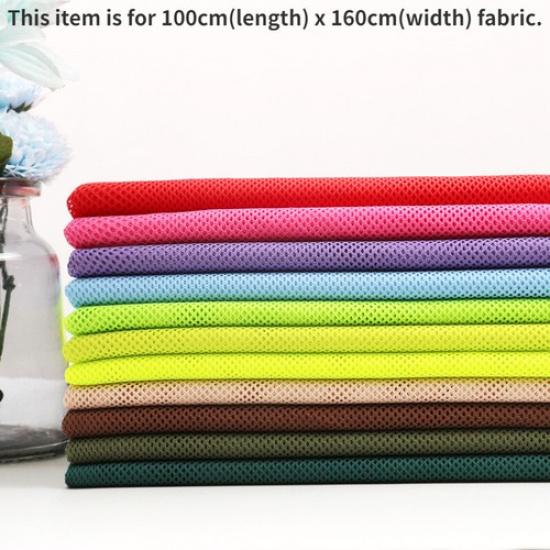 100X160cm Monolayer Mesh Net Fabric DIY Breathable for Lining Bag Pocket Gloves