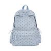 Schoolbag1011 New Striped Love Polka Dots Large Capacity Simple Girls Student School Bag Lightweight Travel Backpack