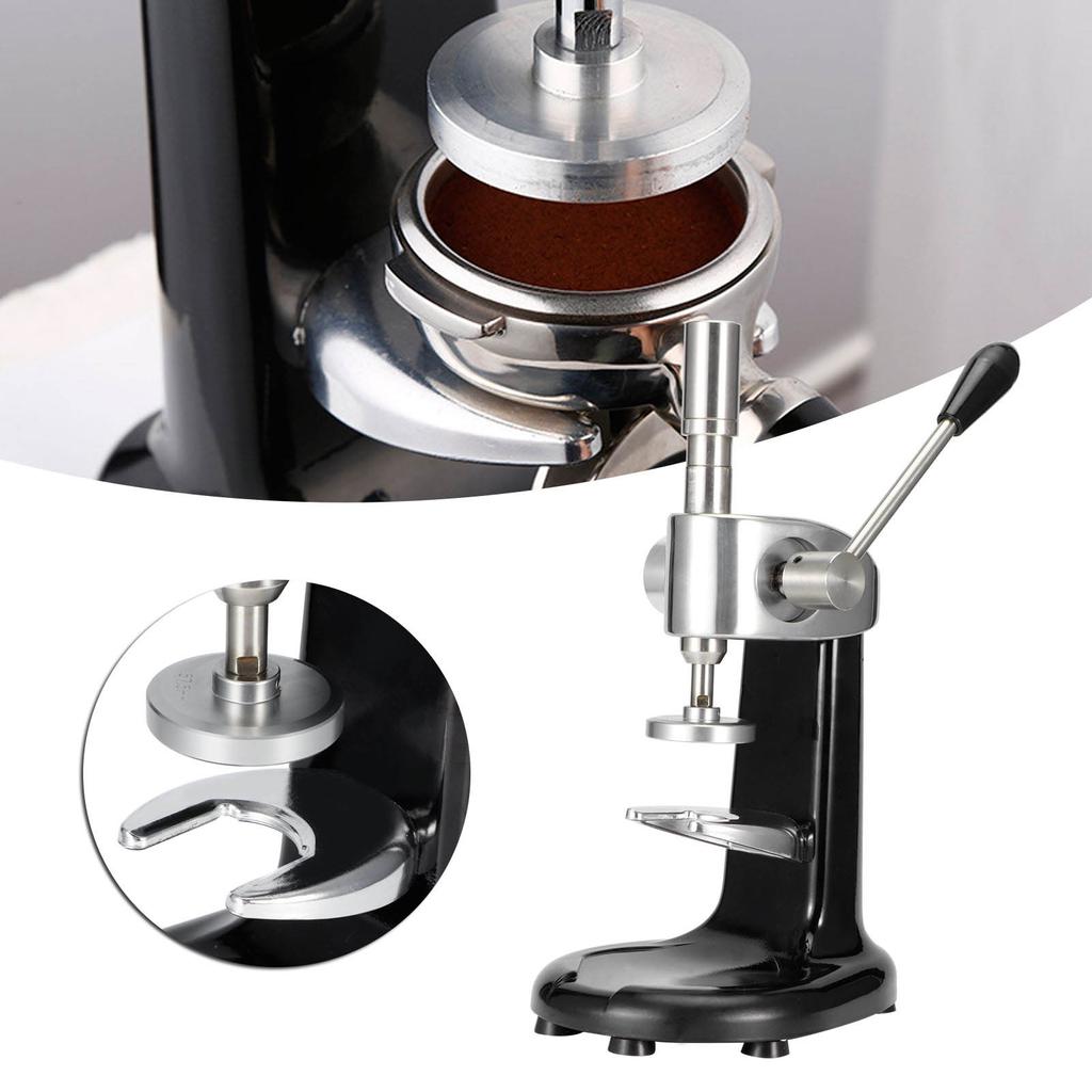 57.5 58mm Stainless Steel Manual Quantitative Coffee Tamper Powder Pressing Machine Coffee Maker Supplies