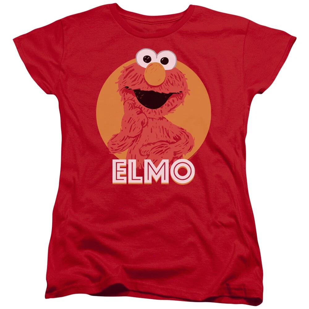 Sesame Street  Elmo Scribble  Women s T-Shirt S