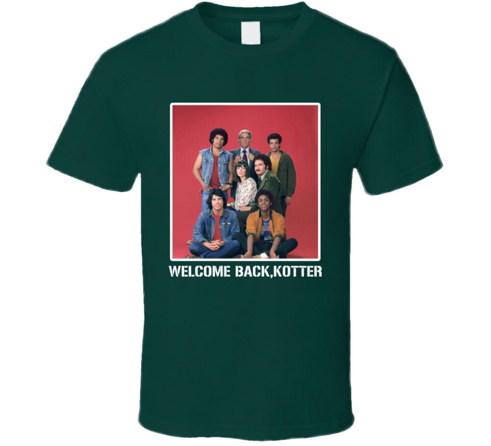 Welcome Back Kotter Cast Photo 70s Retro Tv Show T Shirt