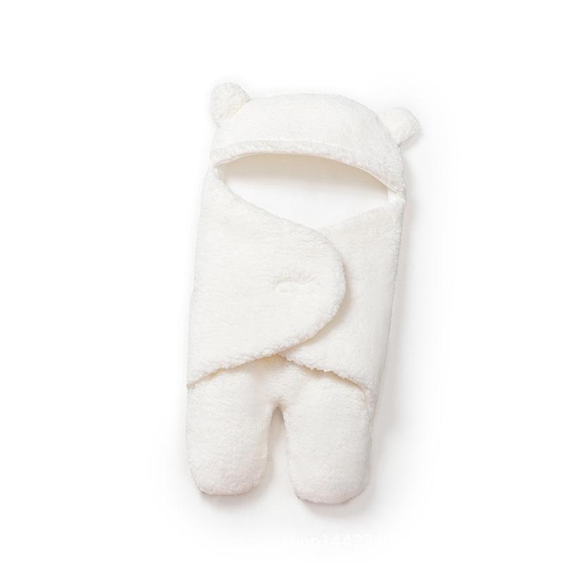 Baby Cushion Season, Thickened Lamb Plush Sleeping Bag, Newborn Baby Quilt, Anti-Kick Quilt, Swaddling Quilt, Anti-Startle