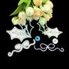 Cartoon Leaf and Bow Rope Design Style Metal Cutting Dies DIY Scrapbooking Embossing Stencil Paper Craft Album Template