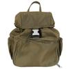 Schoolbag Large Capacity Backpack Flip Buckle Drawstring Backpack Women's 1011 New Commuter High Value Nylon Backpack