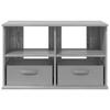 TV Stand with Drawers Grey Sonoma 79 x 40 x 48 cm
