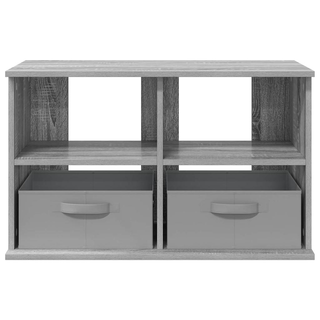 TV Stand with Drawers Grey Sonoma 79 x 40 x 48 cm