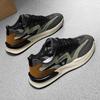 Trend Men's Casual Shoes Sneaker Normal Size Outdoor Breathable Mesh Fashion Sports Grey Running Tennis Shoes