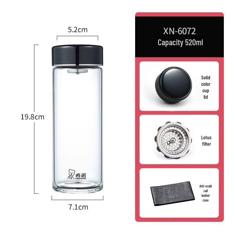 Heenoor Single Layer Glass Cup