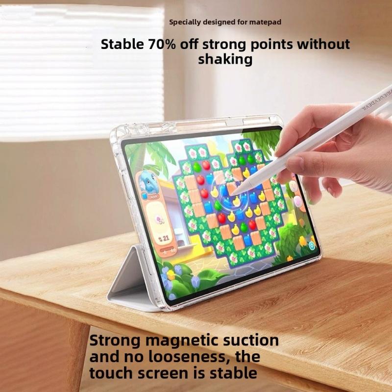 For Huawei Tablet MatePad 11.5s Protective Case, Air 10.8 Acrylic With Pen Slot, Honor X8 Pro
