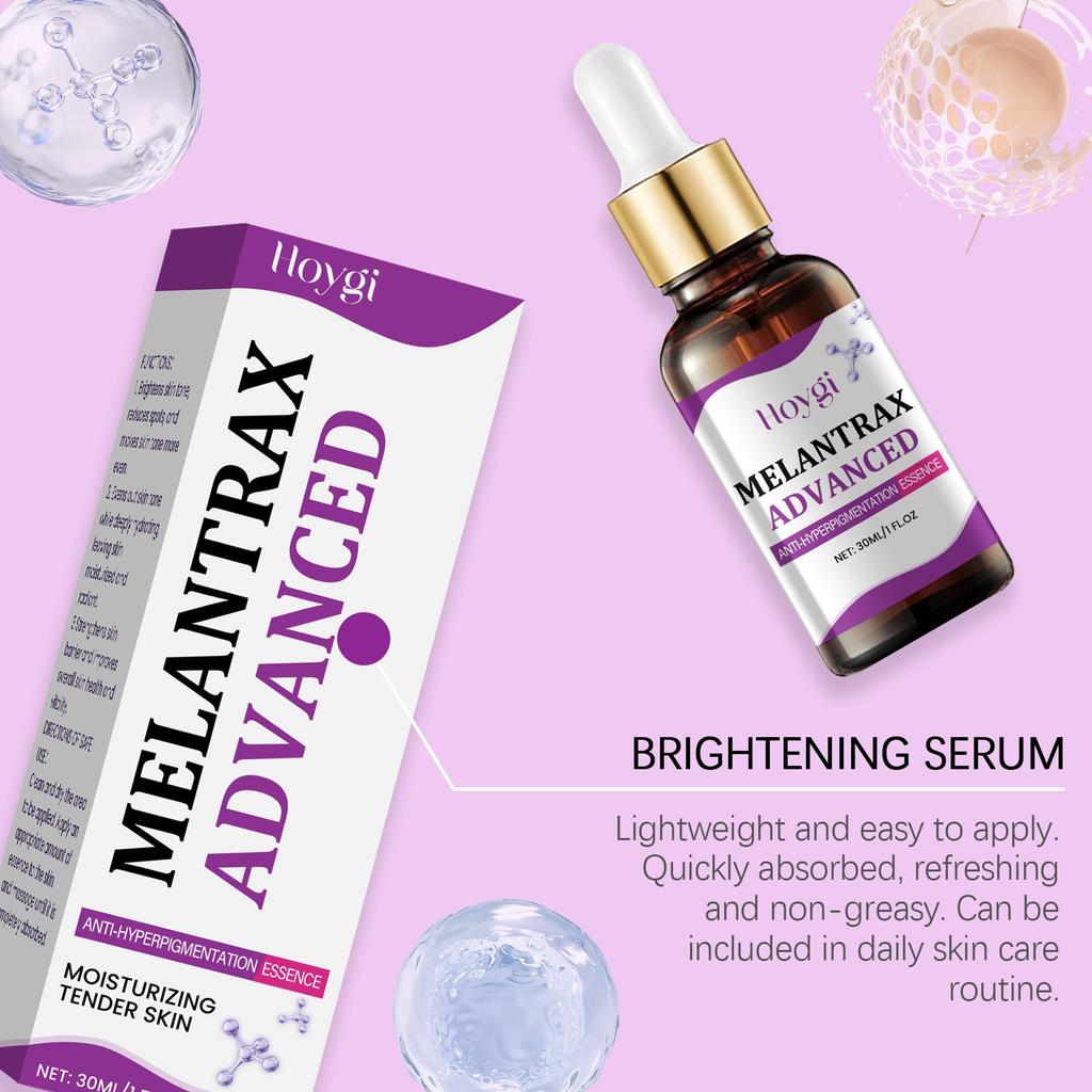 Sérum Blanchissant Anti-Taches Pigmentaires Correcteur de Mélanine Visage Taches de Rousseur Éclaircissant Beauté Soin de la Peau Coréen Jour Nuit