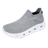 Wide Head Fly-Woven Casual Sports Shoes, Couples One-Pedal Lazy Shoes, Large Size Men'S Mesh Running Shoes