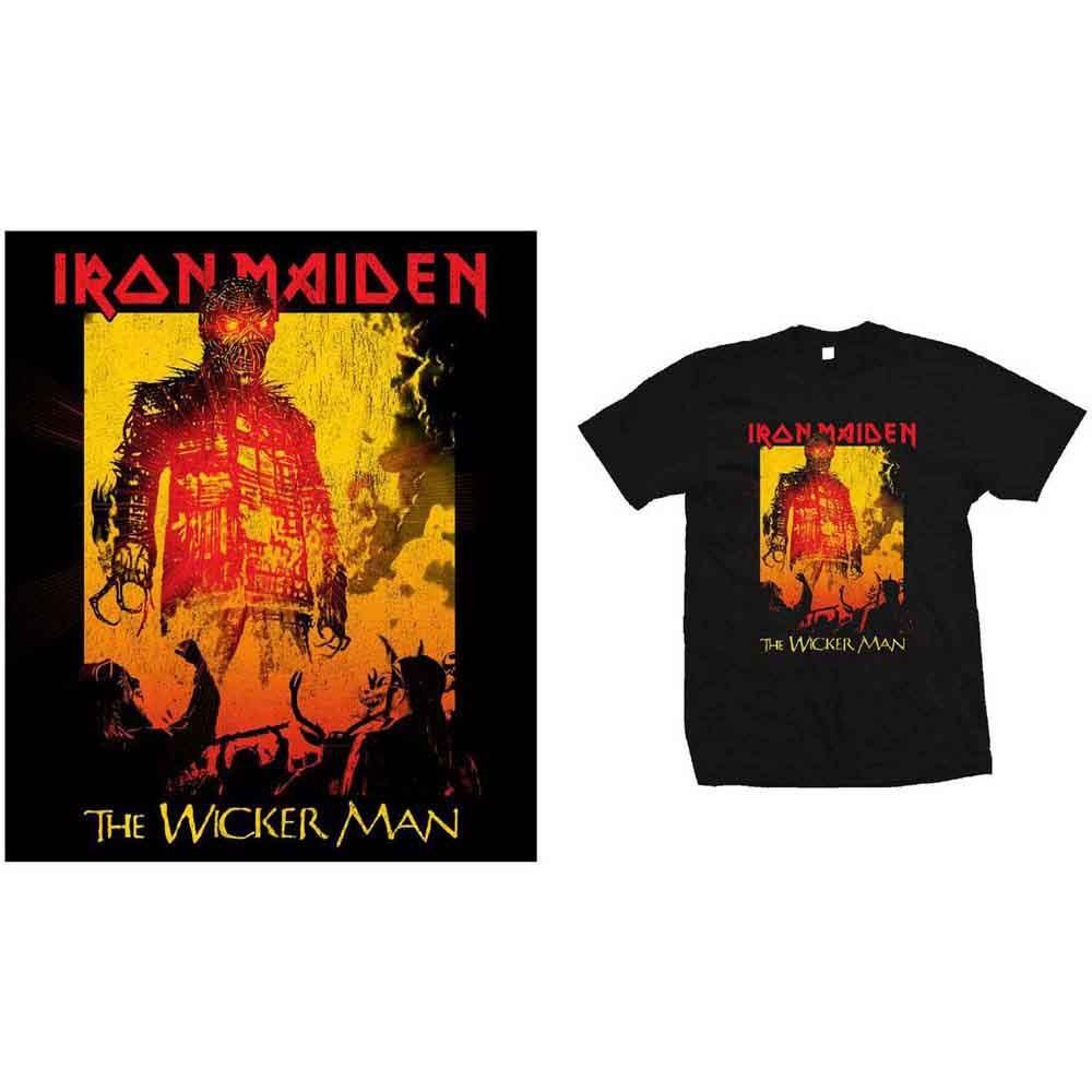 Iron Maiden - The Wicker Man Fire - Photo Tee (T-Shirt)