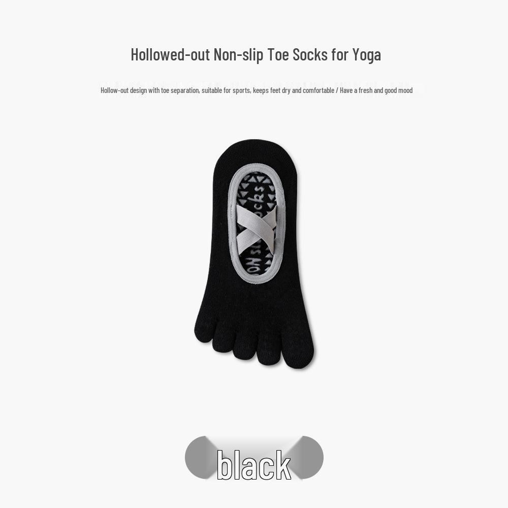 Women's Non-Slip Five-Toe Yoga & Pilates Socks - Summer Thin Fitness Floor Socks