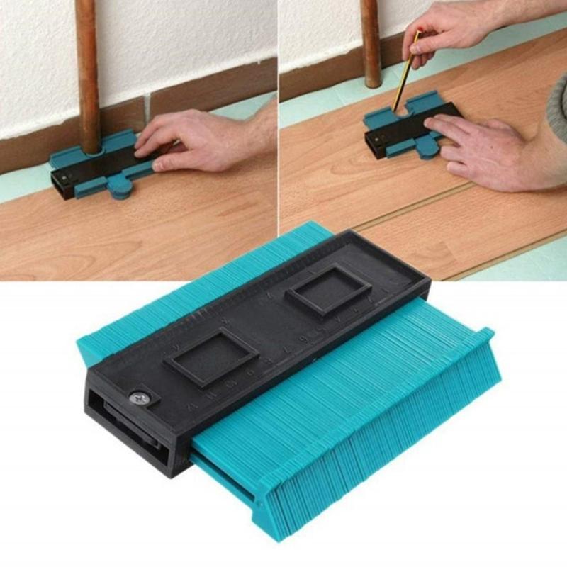 Irregular Shape Duplicator Gauge Woodworking Profile Tool Construction Ruler Scribe Tool Outline Measuring Ruler