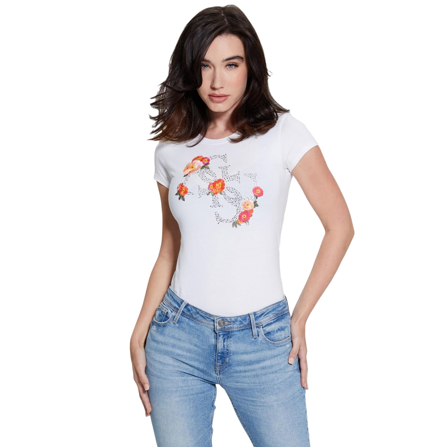 

Guess SS FLOWER QUATTRO LOGO R3 Streetwear G011 Women s