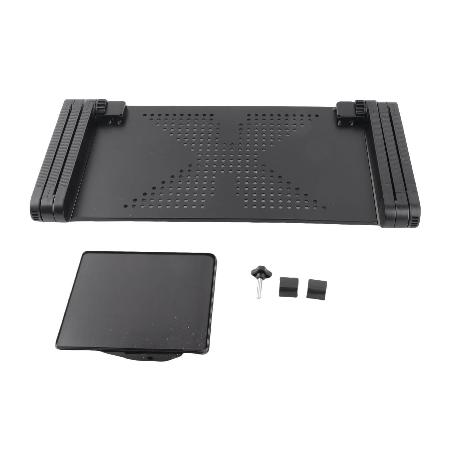 Bed Desk Aluminum Alloy Liftable Portable Lightweight   Foldable Laptop Table for