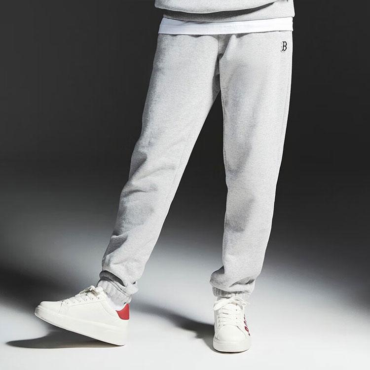 New MLB Jogger Sports Pants Unisex Gray 3APTB0724-43MGS
