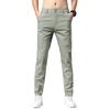 2025 Summer Men's Slim Stretch Ice Silk Cargo Pants