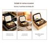 Portable Waterproof LED Mirror Makeup Bag - Mini Travel Beauty Storage
