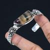 Trillion Multi Fluorite Gemstone Sister Elegant New Bangle 925 Sterling Silver