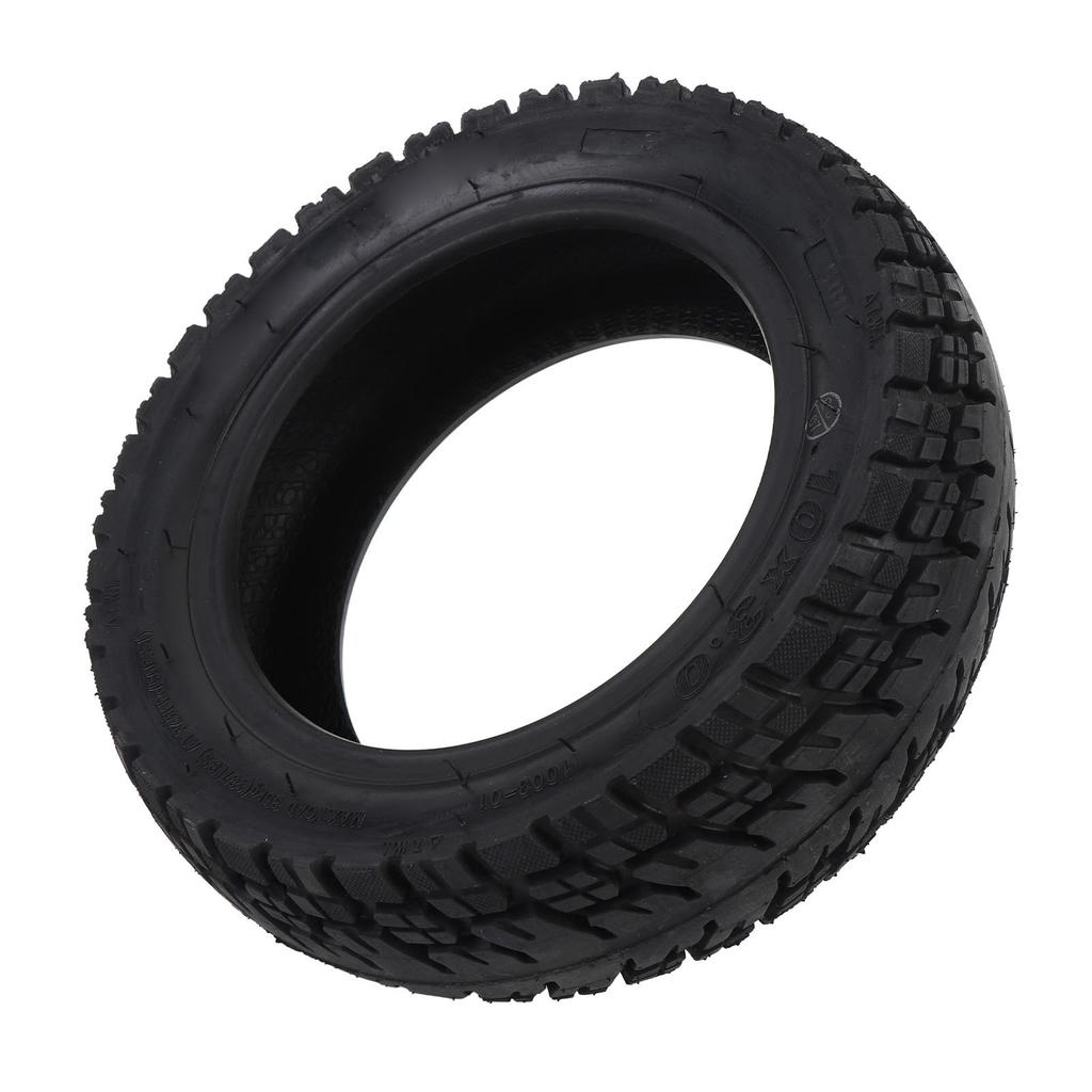 10x3 Electric Scooter Tire 10 Inch Rubber Anti Slip Stylish Look Enhanced Traction Shock Absorption 