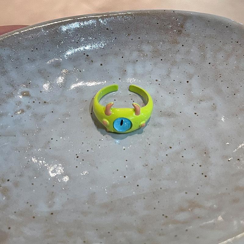 Fashion Cat Funny Personality Ring Charm Cute Style Ring Birthday Party Gift for Friends Exquisite Accessories