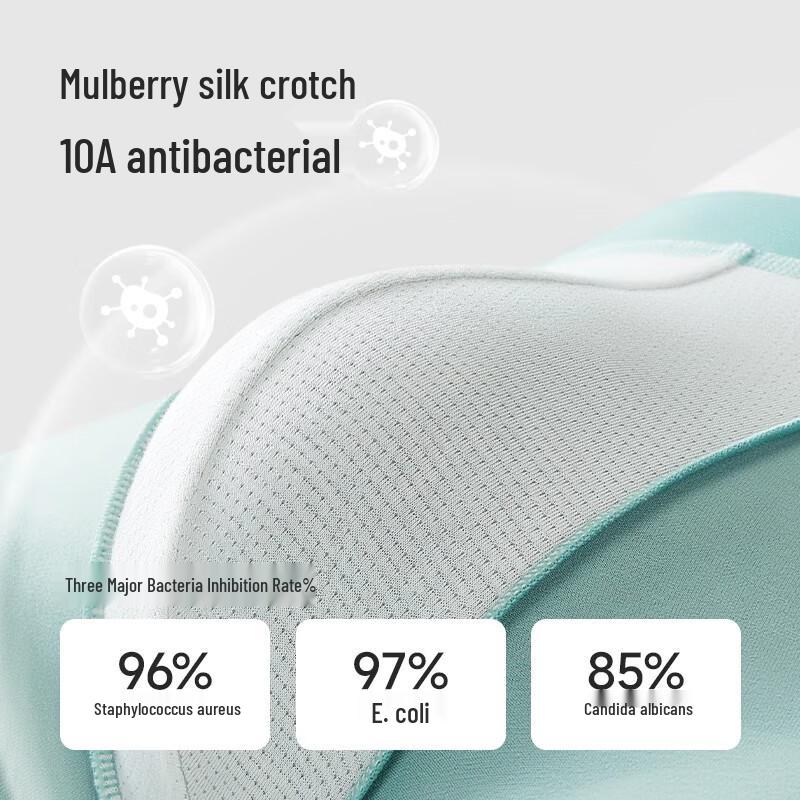 Nanjiren Men's 10A Antibacterial Cotton Boxer Briefs