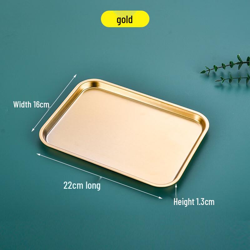 Lijia Stainless Steel Square Baking & Serving Tray