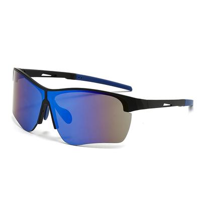 Occhiali da ciclismo per uomo, occhiali a mezza montatura, occhiali da sole da corsa, occhiali sportivi per donna