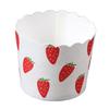 50pcs Red Strawberry Letters Muffin Liner Cases for Birthday Wedding Party Baking Paper Cake Cups