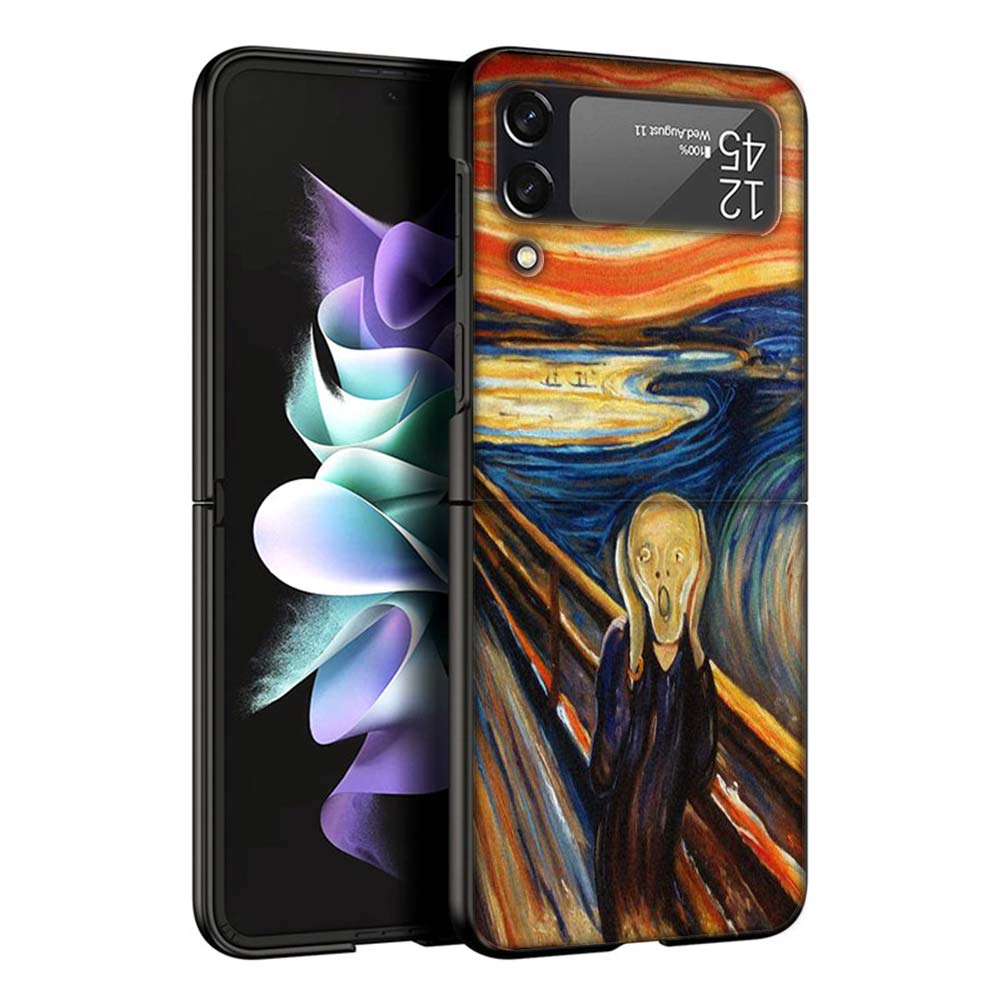 Van Gogh Oil Art Painting Phone Case For Samsung Galaxy Z Flip7 Flip6 5G Flip5 Flip4 Flip3 ZFlip 7 6 3 4 5 Shockproof Back Cover