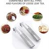 2Pcs Creative Teapot Sieve Piping Design Tea Filter Kitchen Accessories Tea Infuser Strainer  Home