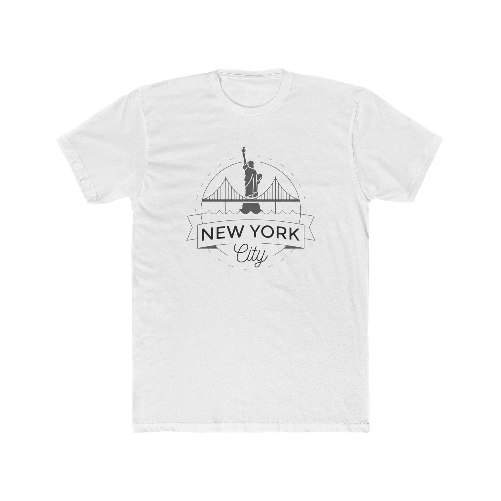NYC Graphic Tee #3 Men s Cotton Crew Tee Shirt Trendy Edgy 2XL