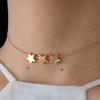Mädchen Cool Verstellbar Glänzend Stern Damen Halskette Choker Niedlich Silber Gold Kette Geschenk Schmuck