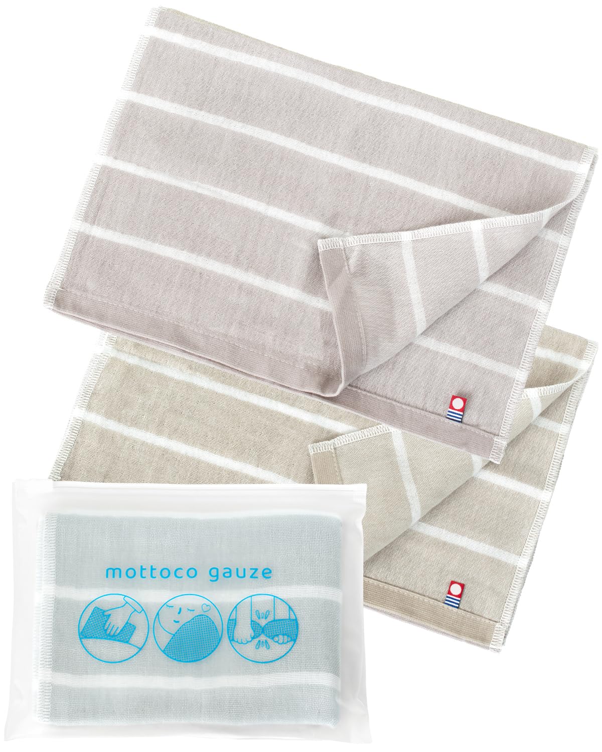 

Bloom Imabari Марлевые полотенца и набор для лица mottoco Сделано в Японии Полотенца, Полотенца, 3, марлевые, Впитывающие, Быстросохнущие, 100% хлопок, (сортированный)